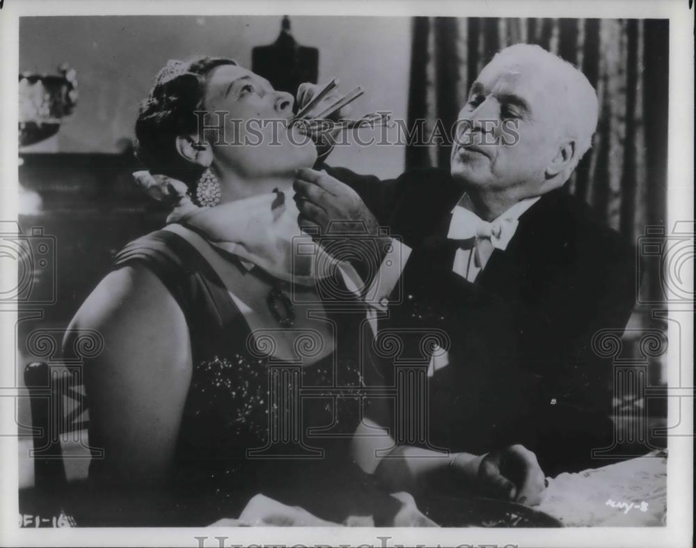 1957 Press Photo Charlie Chaplin in A King in New York - cvp19211 - Historic Images
