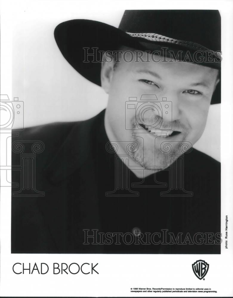 1999 Press Photo Chad Brock Country Music Singer Songwriter DJ - cvp05452 - Historic Images