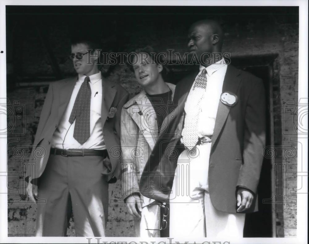 Press Photo Kyle Secor, Reed Diamond, Andre Braugher in Homicide: - cv ...