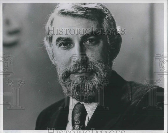 1974 Press Photo Allen Douglas Host of Radio Talk Show in Detroit - cvp03472 - Historic Images
