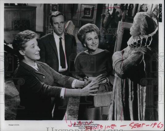 1967 Press Photo Jean Fontaine in The Devil's Own - cvp15240 - Historic Images
