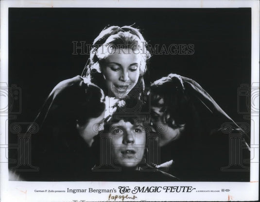 1976 Press Photo Scene from The Magic Flute - cvp09057 - Historic Images