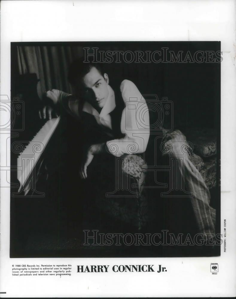1989 Press Photo Harry Connick Jr - cvp02374 - Historic Images