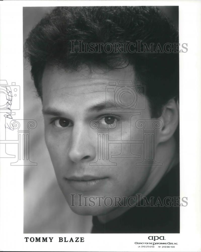 Press Photo Tommy Blaze Actor Writer Producer - cvp02992 - Historic Images