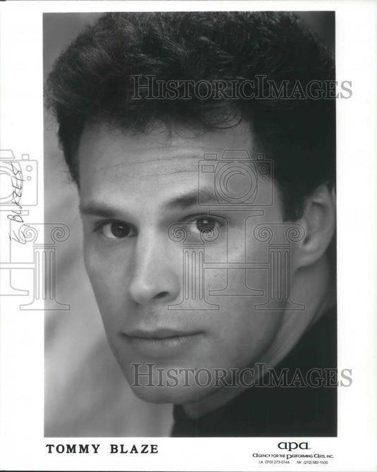 Press Photo Tommy Blaze Actor Writer Producer - cvp02992 - Historic Images