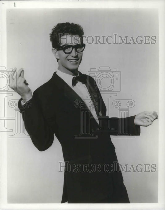 1991 Press Photo Joe Warren Davis Actor The Allan Freed Story Buddy Holly - Historic Images