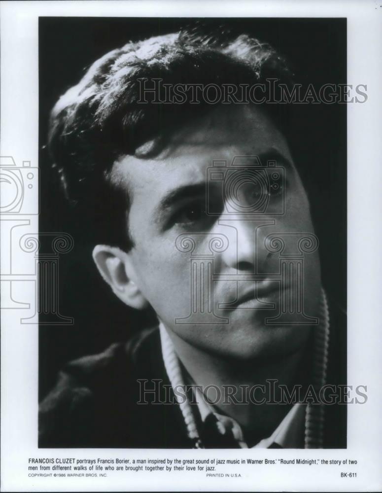 1987 Press Photo Francois Cluzet in Round Midnight - cvp05663 - Historic Images