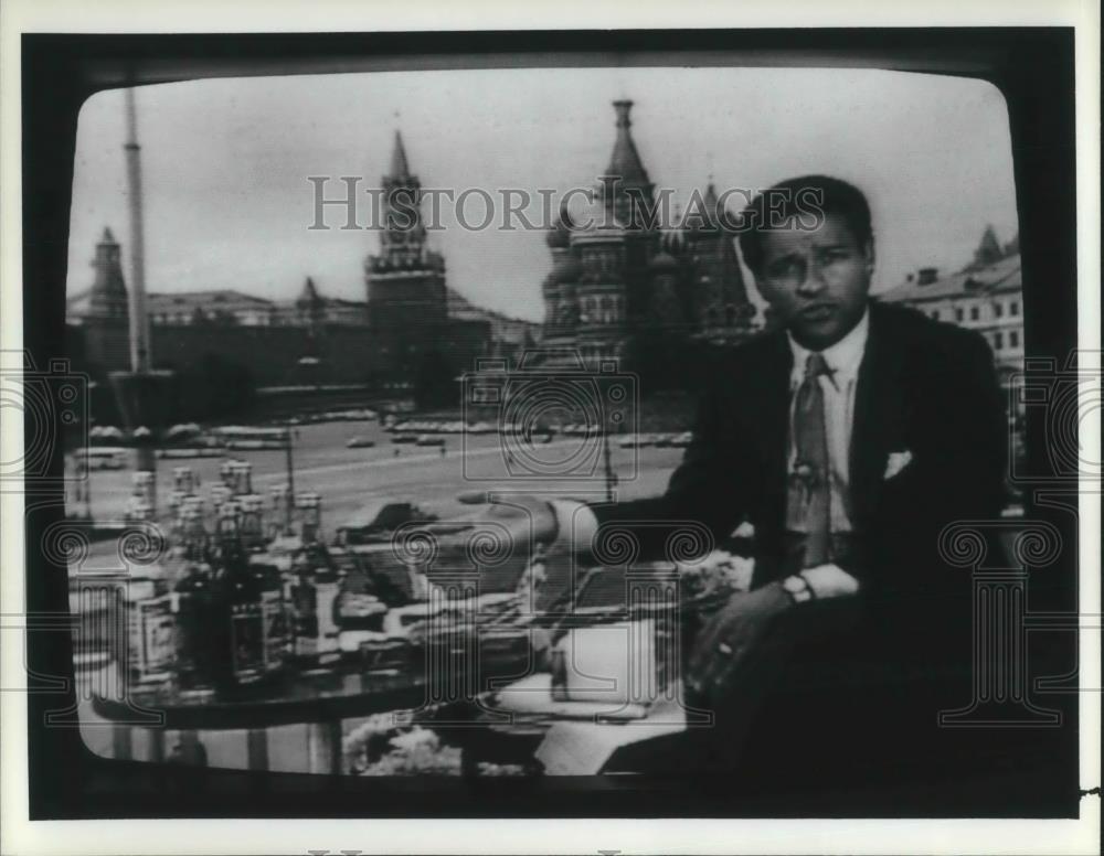 1986 Press Photo Bryant Gumbel Anchor of NBC News Today - cvp10324 - Historic Images