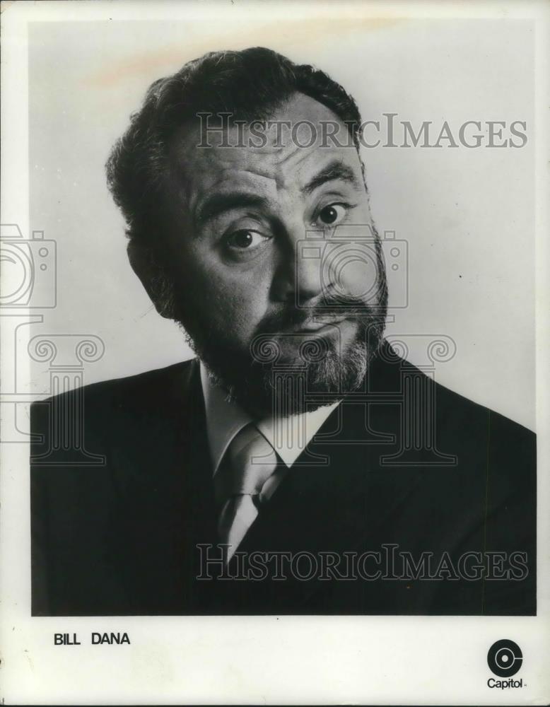 1970 Press Photo Bill Dana Comedian Actor Screenwriter - cvp01619 - Historic Images