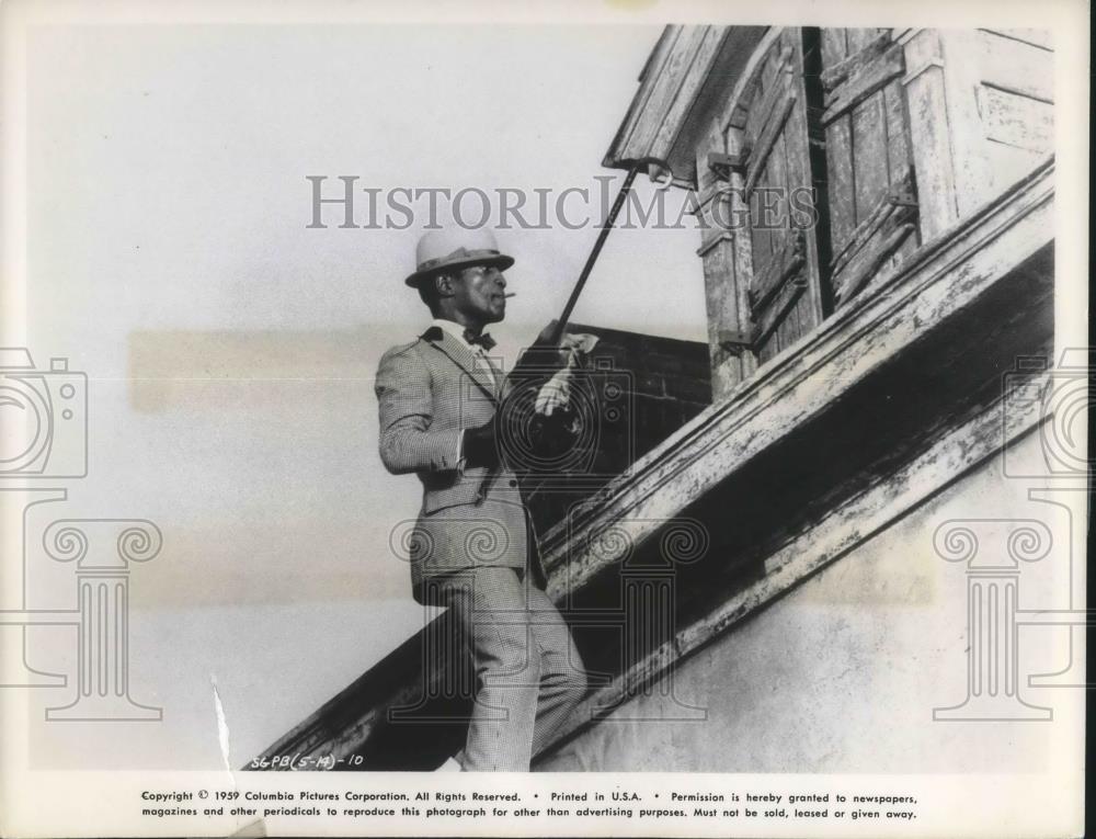 1959 Press Photo Sammy Davis Jr. in Porgy and Bess - cvp06656 - Historic Images