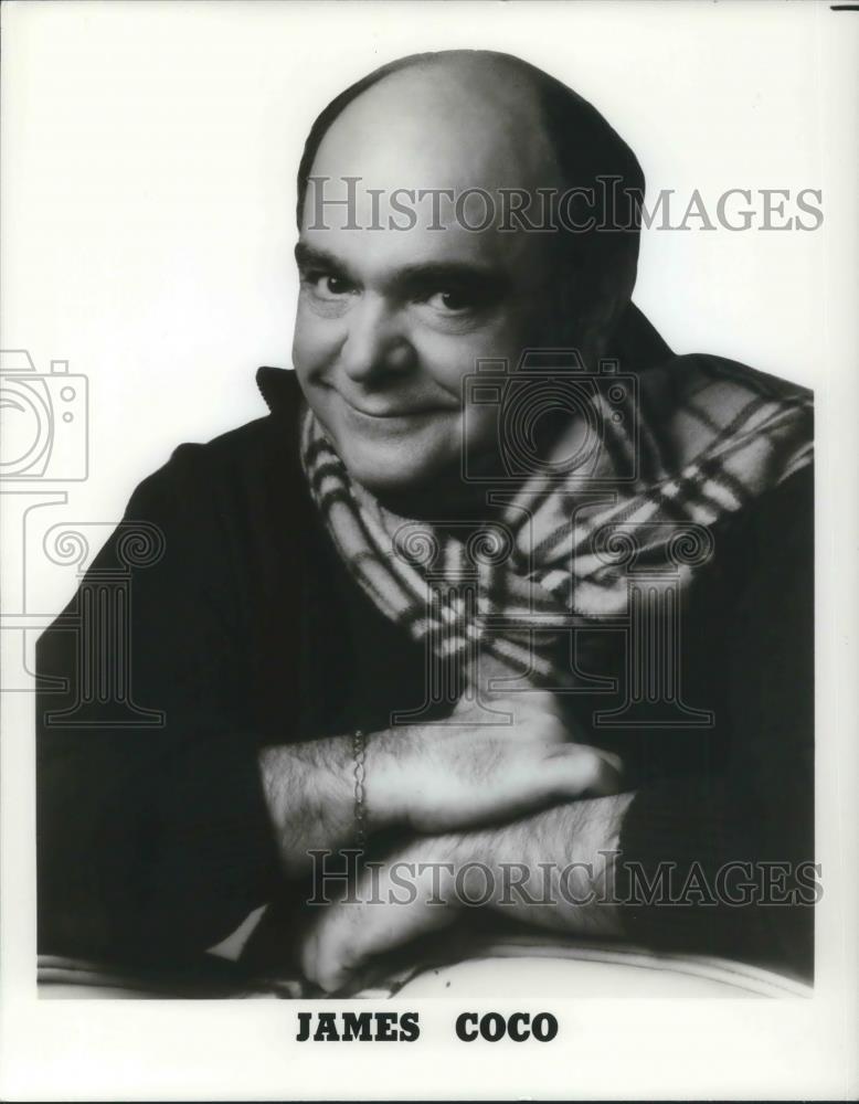 1985 Press Photo James Coco Actor - cvp04276 - Historic Images