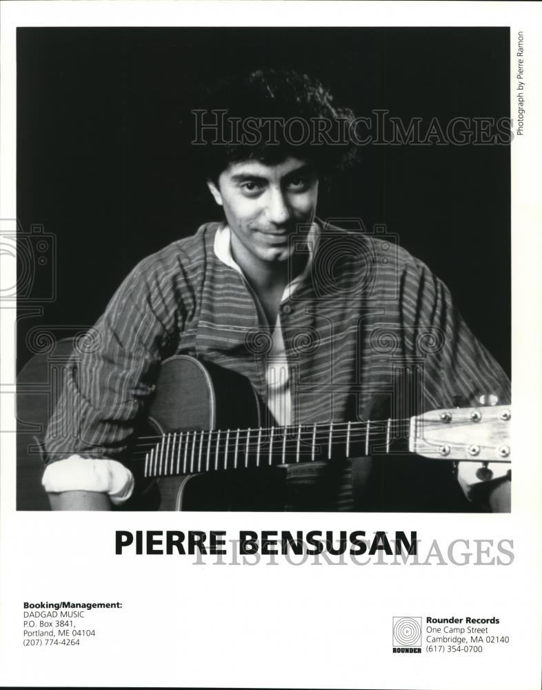 Press Photo Pierre Bensusan Guitarist - cvp01306 - Historic Images