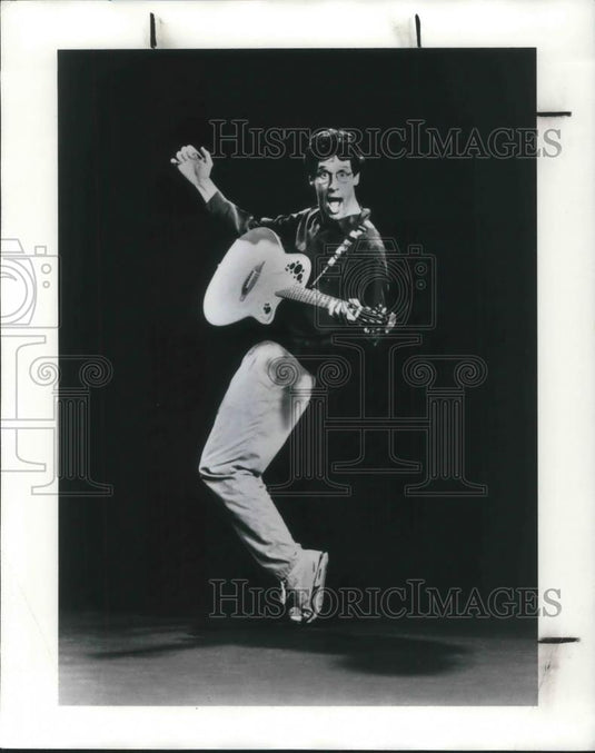 1997 Press Photo Billy B The Natural Science Song & Dance Man - cvp08496 - Historic Images