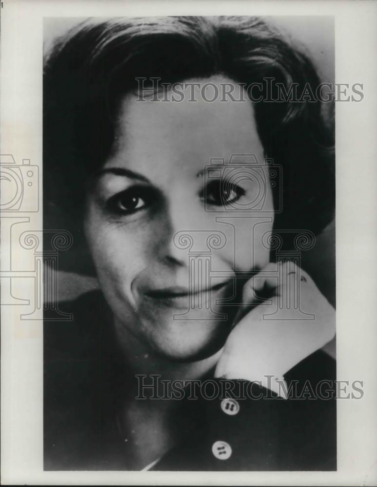 1983 Press Photo Julia Hamari Operatic Mezzo Soprano Metropolitan Opera Singer - Historic Images