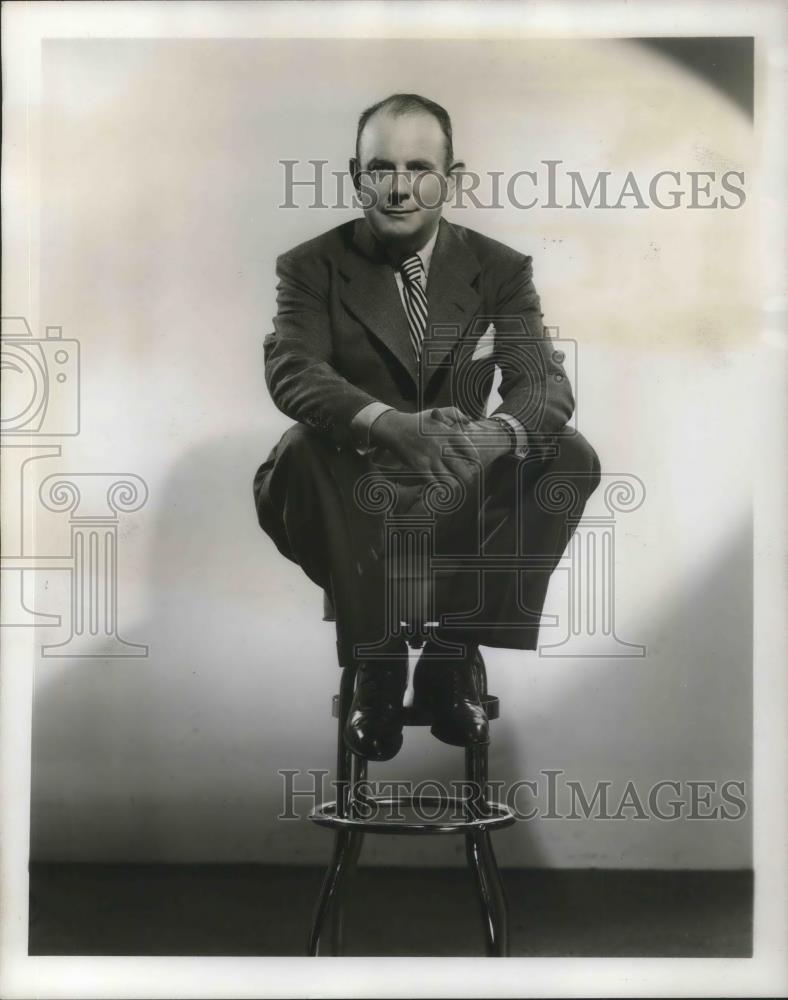 1947 Press Photo Eddie Dowling Broadway Actor in The Big Break - cvp03385 - Historic Images