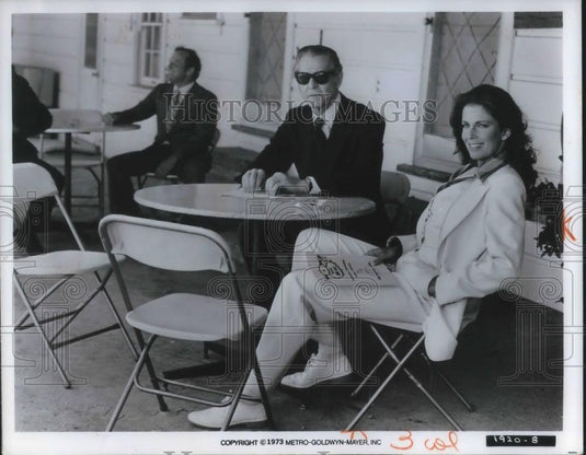1973 Press Photo Robert Ryan & Joanna Cassidy - cvp08233 - Historic Images