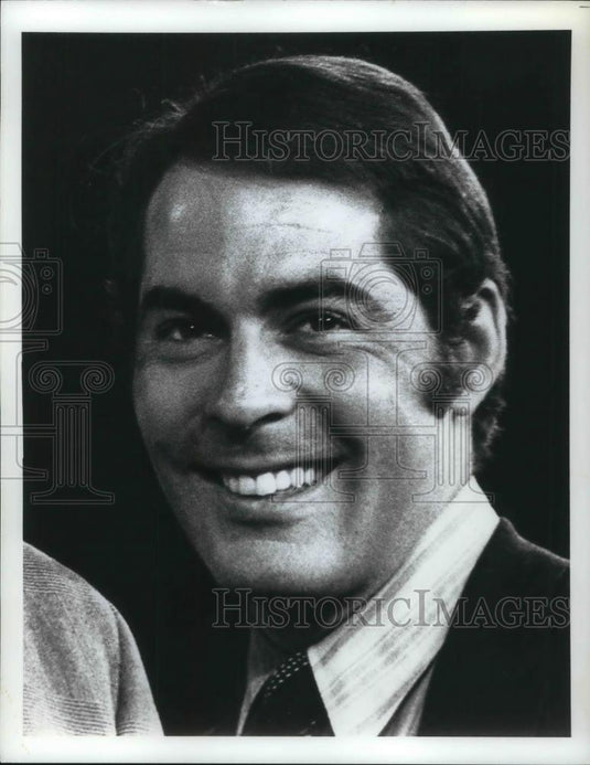 1973 Press Photo John Hambrick Broadcast Journalist Reporter WEWS - cvp16072 - Historic Images
