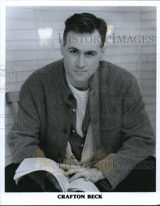 1997 Press Photo Crafton Beck Conductor - cvp00248 - Historic Images