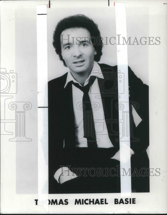 1984 Press Photo Thomas Michael Basie Guitarist - cvp05111 - Historic Images