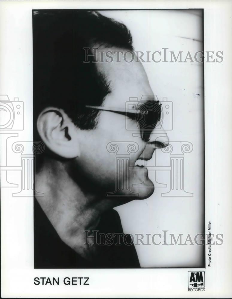 1990 Press Photo Stan Getz West Coast Jazz Saxophone Player - cvp11915 - Historic Images