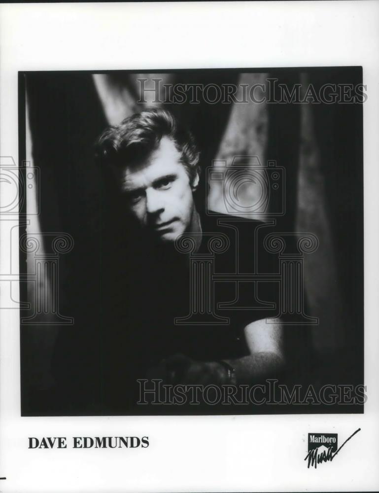 1990 Press Photo Dave Edmunds Rock Singer Guitarist Record Producer - cvp06040 - Historic Images