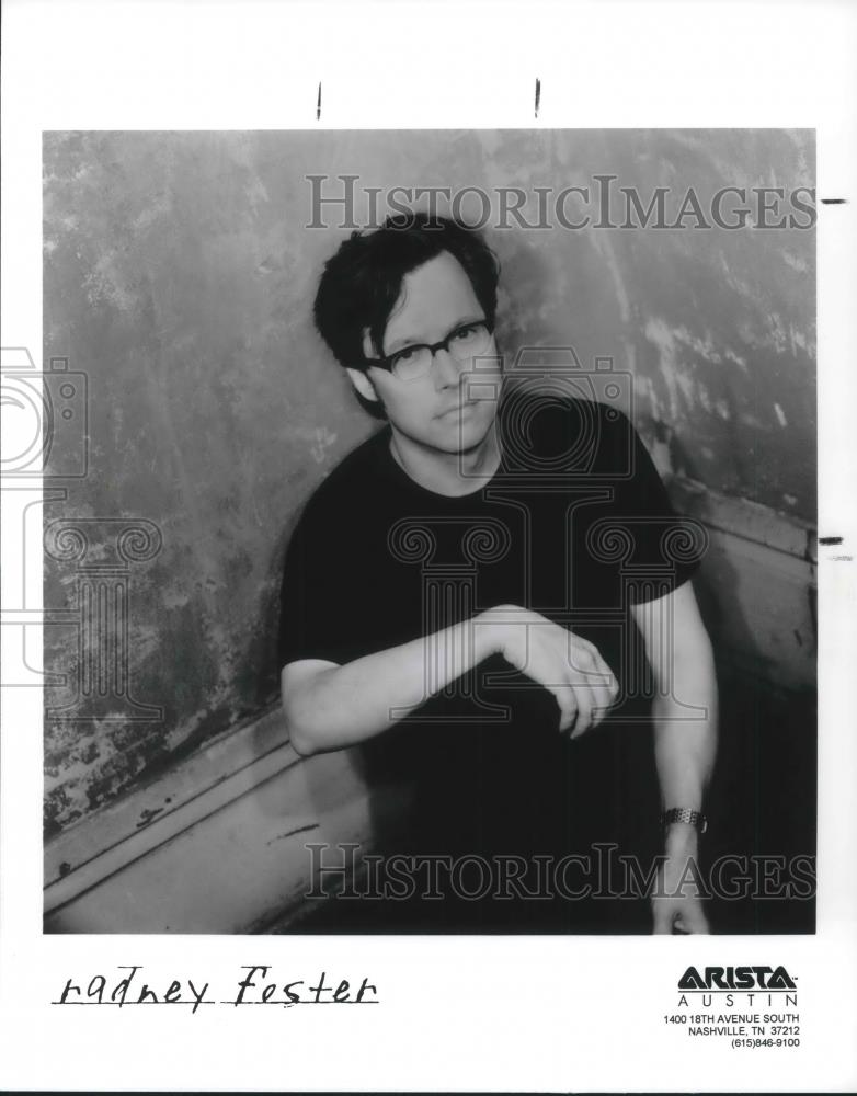 1999 Press Photo Radney Foster Country Music Singer Songwriter Guitarist - Historic Images