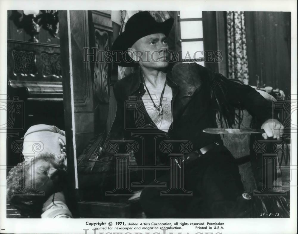 1974 Press Photo Yul Brynner in Adios Sabata - cvp02014 - Historic Images
