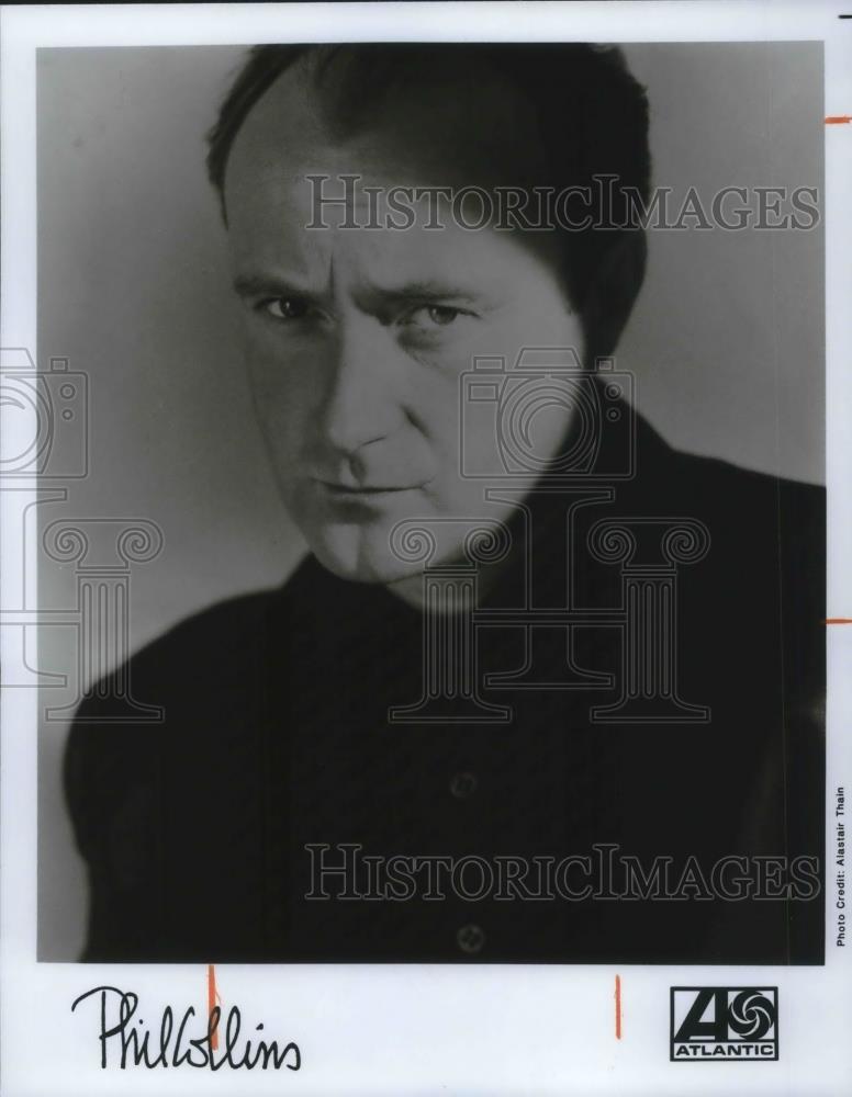 1997 Press Photo Phil Collins Soft Rock Singer Songwriter Musician - cvp02268 - Historic Images