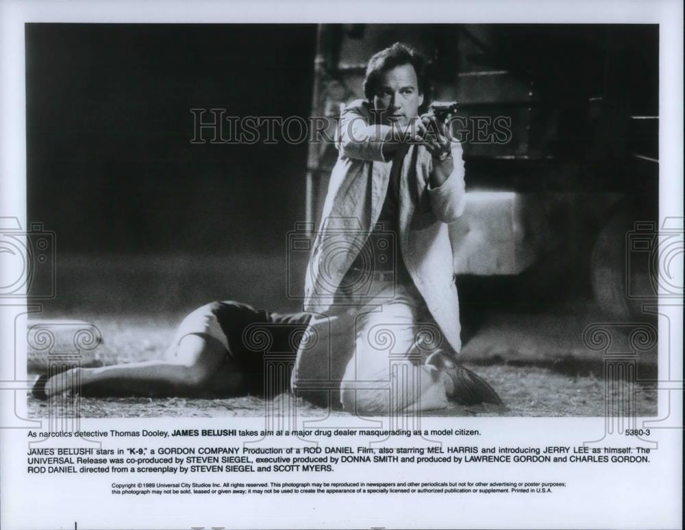 1990 Press Photo James Belushi stars in K-9 - cvp19408 - Historic Images