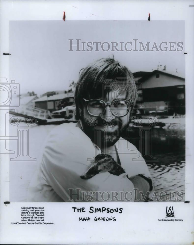 1993 Press Photo Matt Groening, The Simpsons - cvp17104 - Historic Images