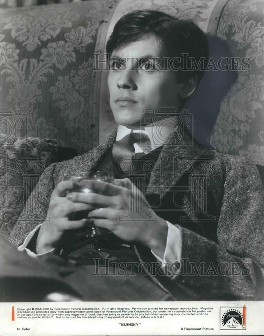 1980 Press Photo George de la Pena in Nijinsky - cvp03952 - Historic Images