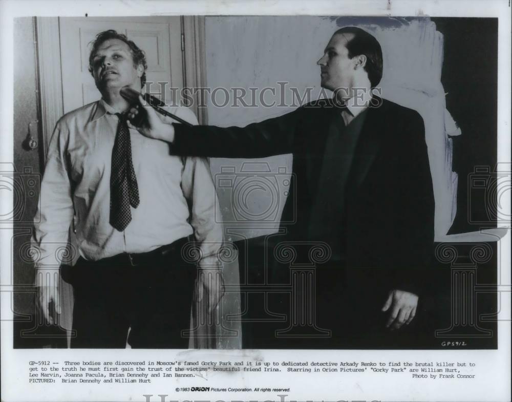 1984 Press Photo William Hart & Ian Bann in Gorky Park - cvp19995 - Historic Images