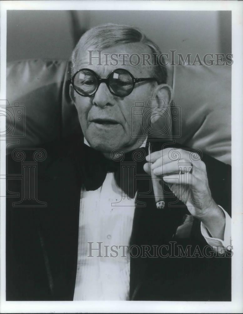 Press Photo George Burns Actor Comedian Entertainer - cvp09351 - Historic Images