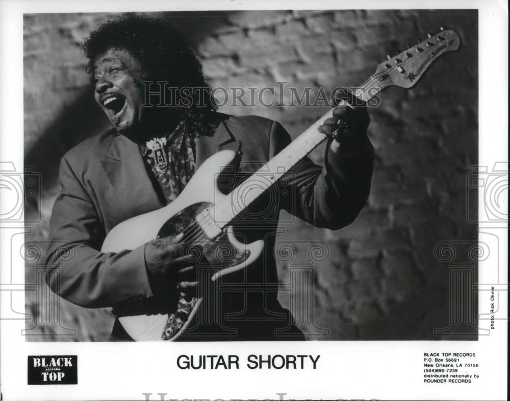 1994 Press Photo Guitar Shorty Blues Singer Guitarist Musician - cvp17884 - Historic Images