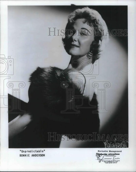 1965 Press Photo Bonnie Anderson in Unpredictable - cvp08445 - Historic Images