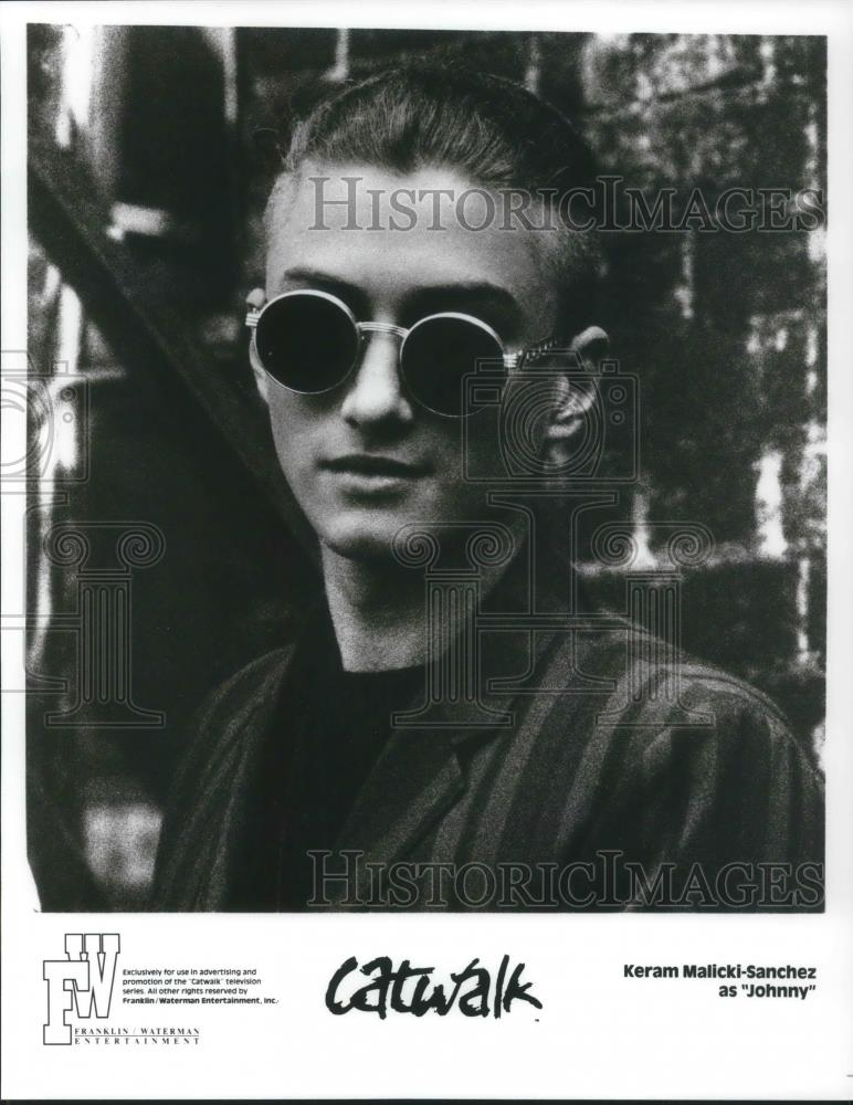 Press Photo Keram Malicki-Sanchez in Catwalk - cvp08876 - Historic Images