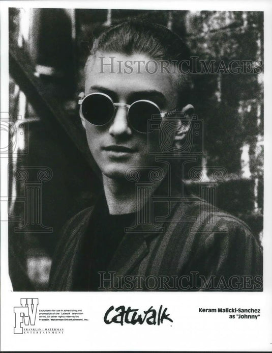 Press Photo Keram Malicki-Sanchez in Catwalk - cvp08876 - Historic Images