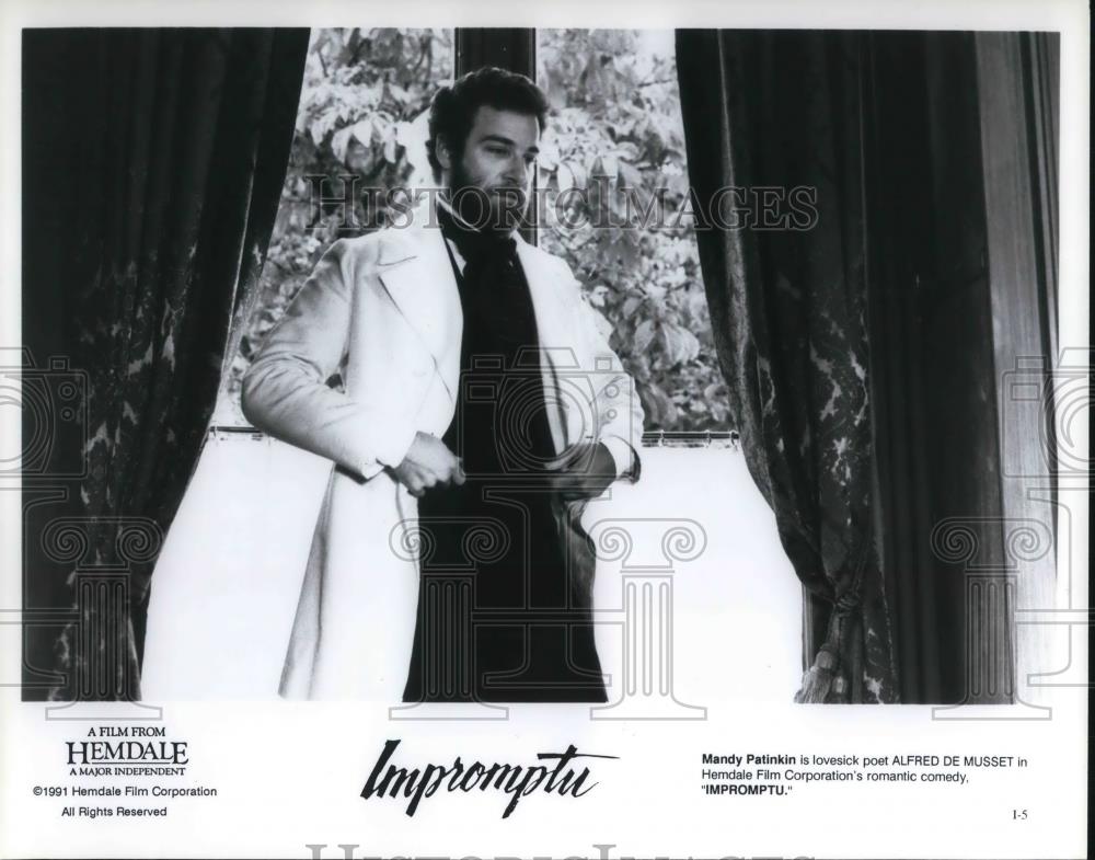 1992 Press Photo Mandy Patinkin in Impromptu - cvp19139 - Historic Images