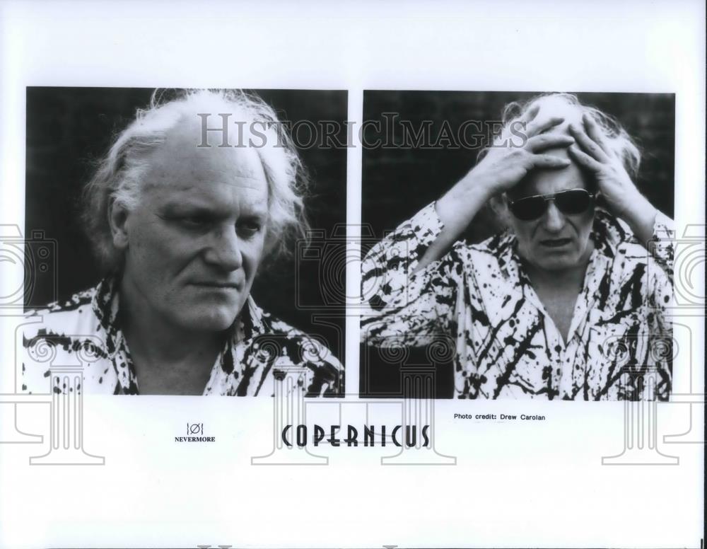 1985 Press Photo Copernicus Beat Poet Jazz Musician - cvp02751 - Historic Images