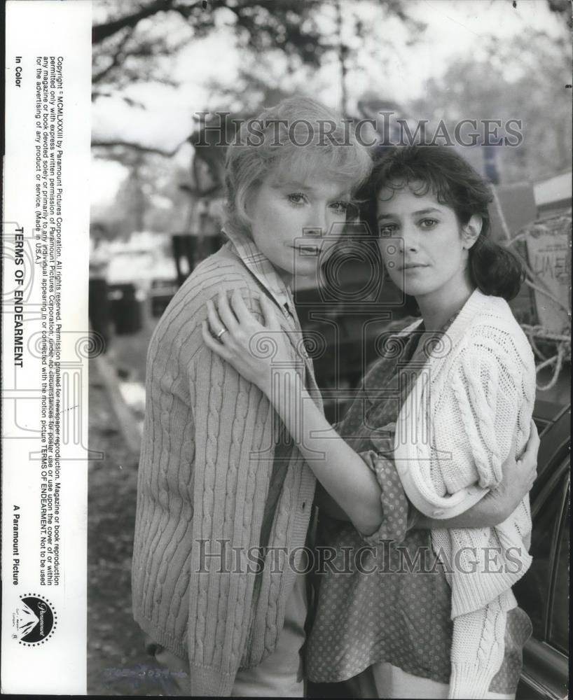 1983 Press Photo Shirley MacLaine and Debra Winger in Terms of Endearment - Historic Images