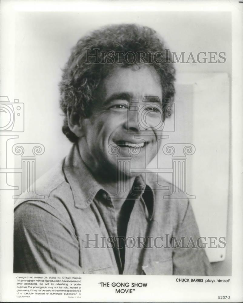 1980 Press Photo Chuck Barris in The Gong Show Movie - cvp01887 - Historic Images
