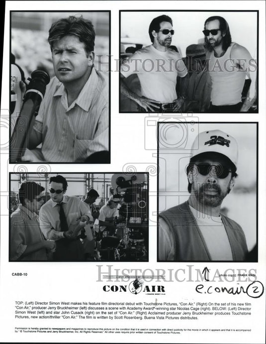 1997 Press Photo Simon West Director of Con Air - cvp01159 - Historic Images