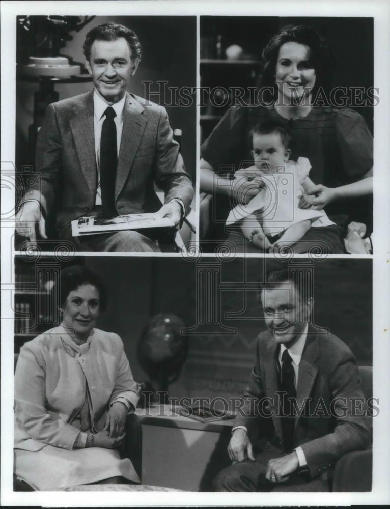 1983 Press Photo John Mack Carter &amp; Lorraine Coyle in A Better Way - cvp08343 - Historic Images