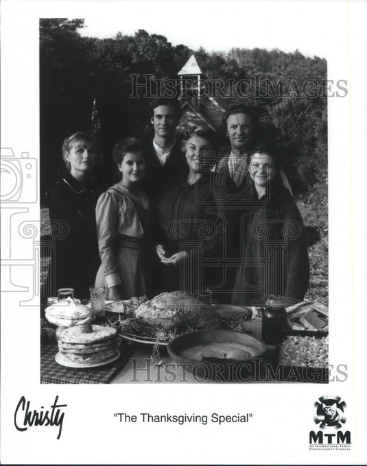 1994 Press Photo The Thanksgiving Special of Christy - cvp09868 - Historic Images