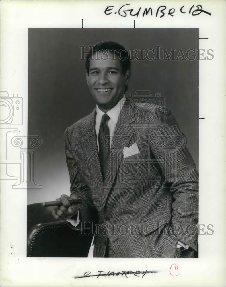 1988 Press Photo Bryant Gumbel - cvp17653 - Historic Images