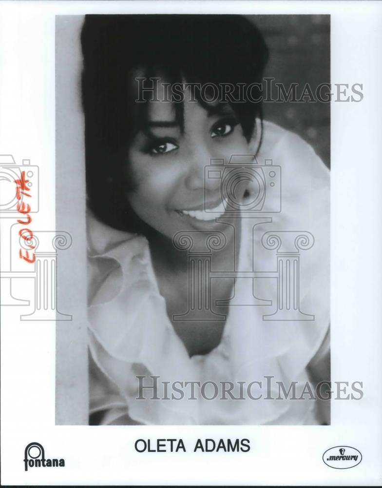 1996 Press Photo Oleta Adams - cvp08540 - Historic Images