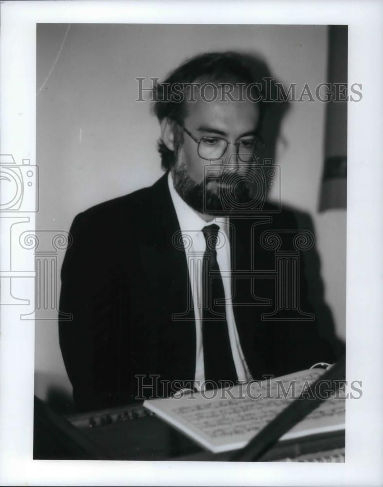 1998 Press Photo Lorenzo Ghielmi Organist and Harpsichordist - cvp12173 - Historic Images