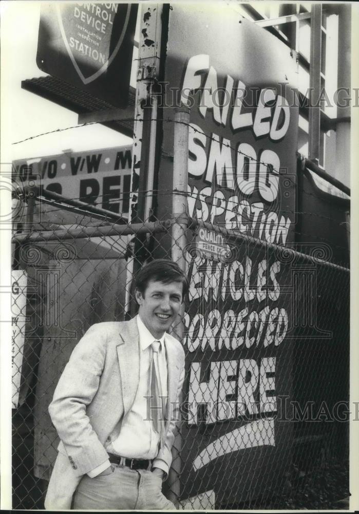 1984 Press Photo Dennis Dugan in Empire - cvp05187 - Historic Images