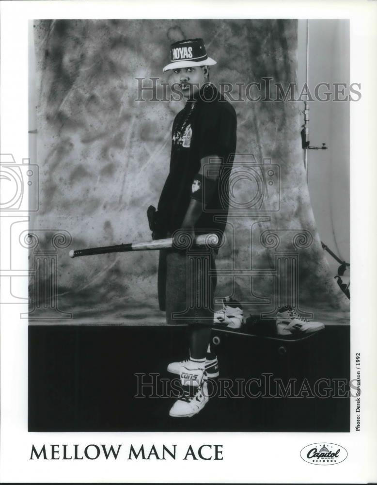 1992 Press Photo Mellow Man Ace Music Artist - cvp08004 - Historic Images