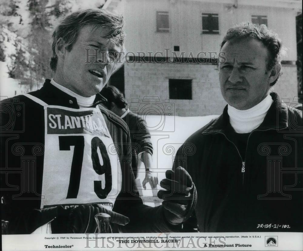 1970 Press Photo Gene Hackman in The Downhill Racer - cvp17863 - Historic Images
